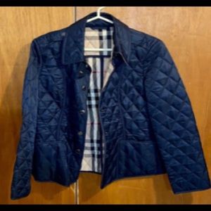 Blue Diamond stitch jacket